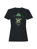 Cowboy Skull Bandana Design Women's T-shirt