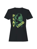 Guitarist Energy: Play Loud Vibes Women's T-shirt