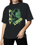 Guitarist Energy: Play Loud Vibes Women's T-shirt