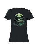 Cosmic Skull Astronaut Vision Women's T-shirt