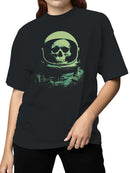 Cosmic Skull Astronaut Vision Women's T-shirt