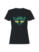 Geometric Luna Moth Art Women's T-shirt