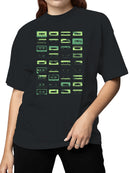 Retro Cassette Tape Collection Art Women's T-shirt