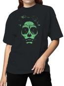 Day of the Dead Sugar Skull Women's T-shirt