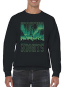 Tokyo Nights Skyline Vibes Men's Sweatshirt