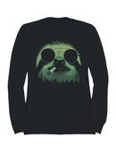 Cool Sloth in Shades Design Men's Sweatshirt