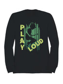 Guitarist Energy: Play Loud Vibes Men's Sweatshirt