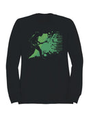 Electric Guitarist Grunge Art Men's Sweatshirt