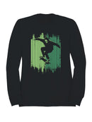 Grim Skater: Urban Thrill Men's Sweatshirt