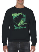 Heavy Distortion Guitar Art Men's Sweatshirt