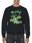 Dead Rockstar Society Graphic Men's Sweatshirt