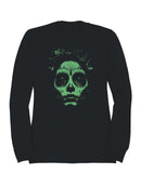 Day of the Dead Sugar Skull Men's Sweatshirt