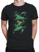 Cosmic Sea Turtles in Space Men's T-shirt