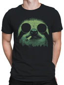 Cool Sloth in Shades Design Men's T-shirt