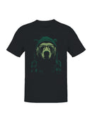 Hipster Bear: Cool Plaid Vibe Men's T-shirt