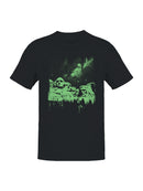 Cosmic Mount Rushmore Nightscape Men's T-shirt