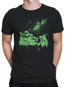 Cosmic Mount Rushmore Nightscape Men's T-shirt