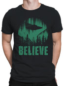Believe in UFO Mysteries Men's T-shirt