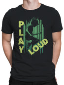 Guitarist Energy: Play Loud Vibes Men's T-shirt
