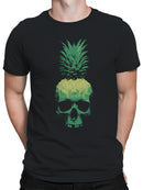 Pineapple Skull Art Fusion Men's T-shirt
