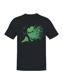 Electric Guitarist Grunge Art Men's T-shirt