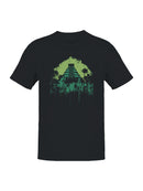Ancient Jungle Pyramid Design Men's T-shirt
