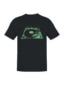 Retro Vinyl Record Player Art Men's T-shirt