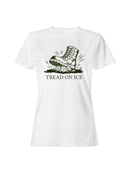 Boot Tread On Ice Women's T-shirt