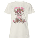 Paw-some Cowgirl Poodle Women's T-shirt