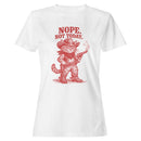 Cowboy Cat Funny Women's T-shirt