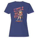 Cute Wild Cowgirl Cartoon  Women's T-shirt