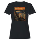 Screaming Cat Parody Women's T-shirt