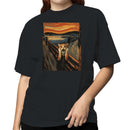 Screaming Cat Parody Women's T-shirt