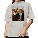 American Gothic Cat Women's T-shirt