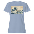 Surfing Wave Ukiyo-e Women's T-shirt