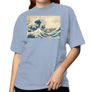Surfing Wave Ukiyo-e Women's T-shirt