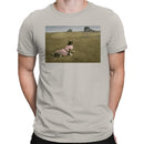 Cat Prairie Landscape Men's T-shirt