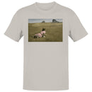 Cat Prairie Landscape Men's T-shirt