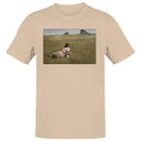Cat Prairie Landscape Men's T-shirt