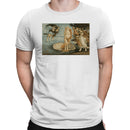 Birth of Venus Cat Men's T-shirt