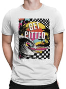 Get Pitted Surf Retro Sunset Art Men's T-shirt