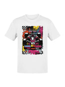 Retro Pop Art Formula Race Car Men's T-shirt