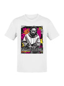 Retro DJ Mixing Pop Art Vibes Men's T-shirt