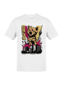 Danger Cat Kaiju Japanese Pop Art Men's T-shirt