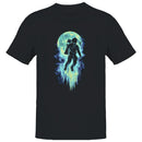 Neon Astronaut Moon Floating Men's T-shirt