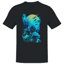 Neon Ocean Sunset Men's T-shirt