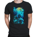 Neon Ocean Sunset Men's T-shirt