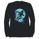 Neon Astronaut Space Floating Men's Sweatshirt