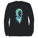 Neon Astronaut Moon Floating Men's Sweatshirt