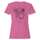 Botanical Line Art Woman Portrait Women's T-shirt